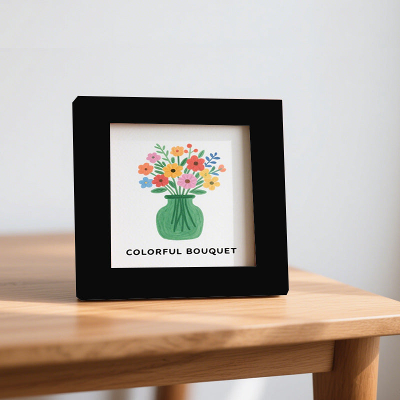 Framed Floral Art Print
