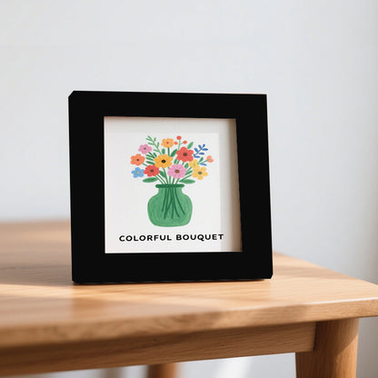 Framed Floral Art Print