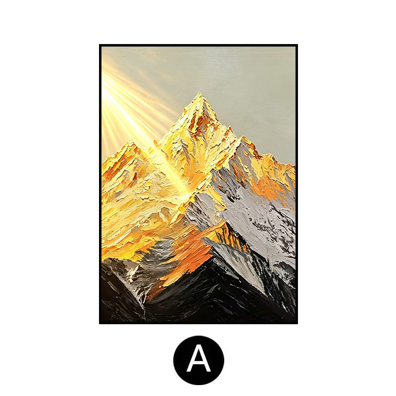 Mountain Landscape Oil Painting Homeandso