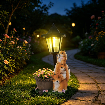 Decorative Squirrel Lantern Homeandso