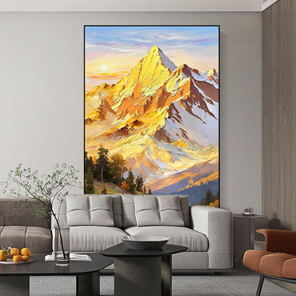 Mountain Landscape Oil Painting Homeandso