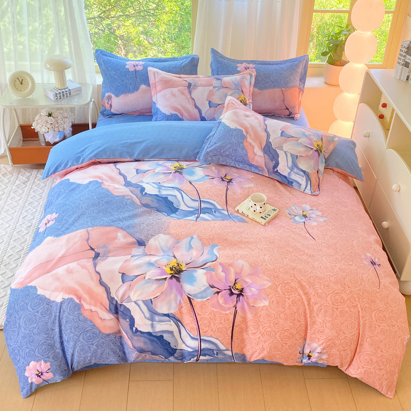 Decorative Tropical Themed Bedding Ensemble Homeandso