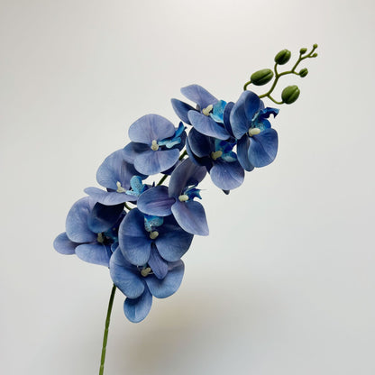 Elegant Faux Orchid Floral Stem