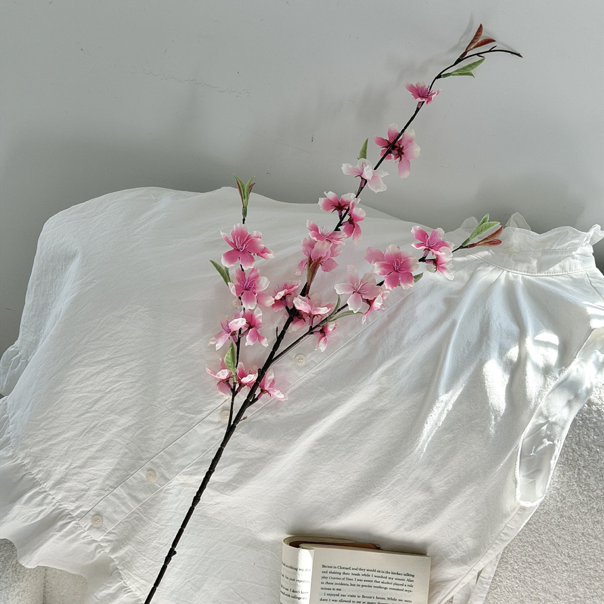 Decorative Cherry Blossom Stem for Floral Arrangements