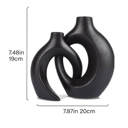 Artistic Abstract Vase Set Homeandso
