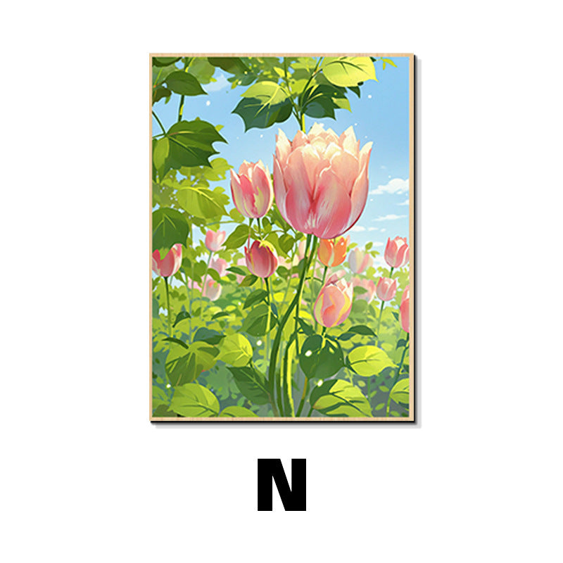 Floral Botanical Print Wall Art Homeandso