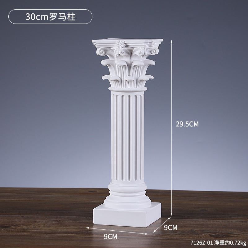 Decorative Classical Column Sculpture Homeandso