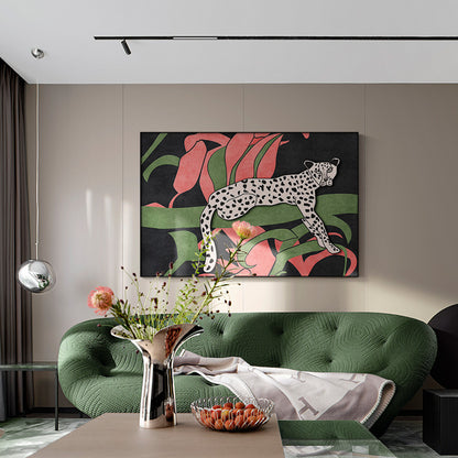Artistic Leopard Framed Wall Art Homeandso