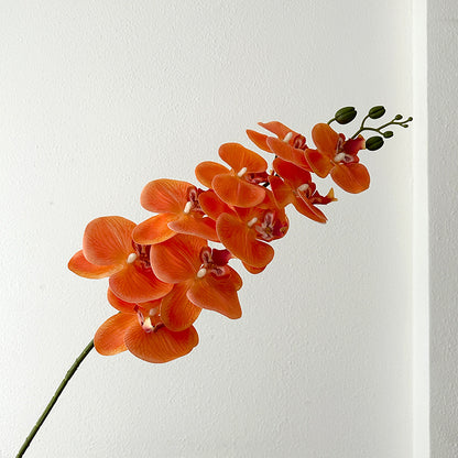 Elegant Faux Orchid Floral Stem