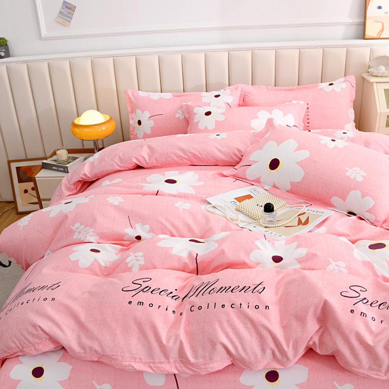 Luxury Floral Print Bedding Set