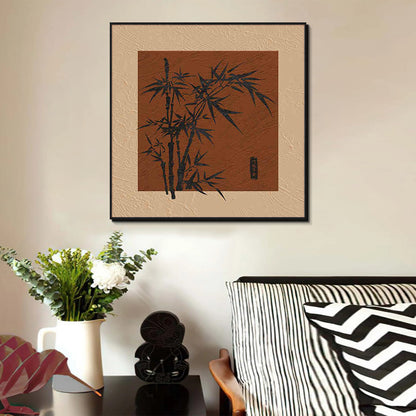 Bamboo-Inspired Framed Wall Art Homeandso