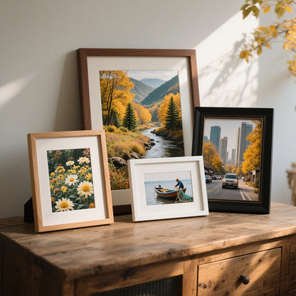 Premium Wooden Photo Display Frame