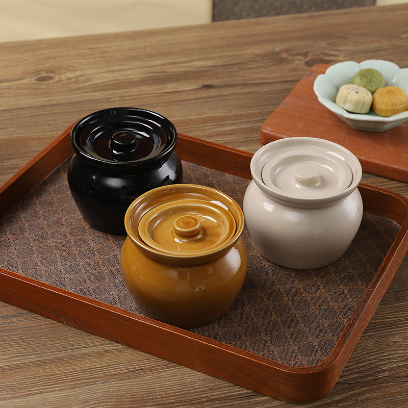 Classic Decorative Ceramic Storage Jar Homeandso