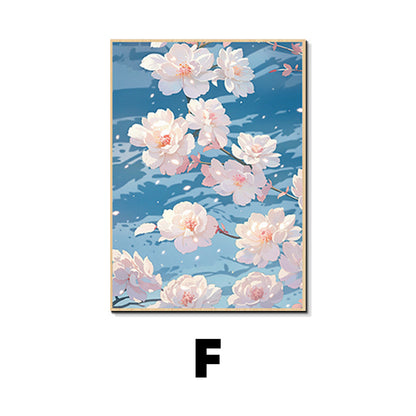 Floral Botanical Print Wall Art Homeandso