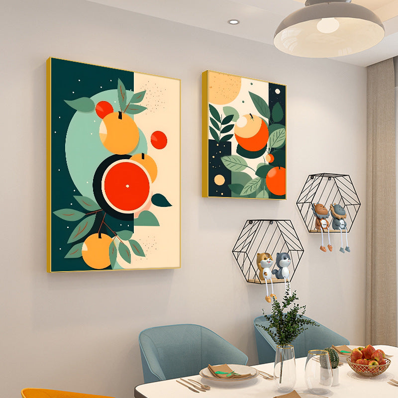 Decorative Abstract Fruit Wall Art Homeandso