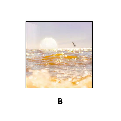 Coastal Ocean View Framed Wall Art Homeandso