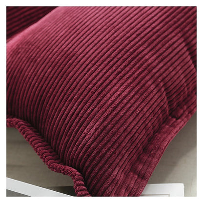 Textured Corduroy Throw Pillow