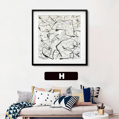 Abstract Patterned Framed Wall Art Homeandso