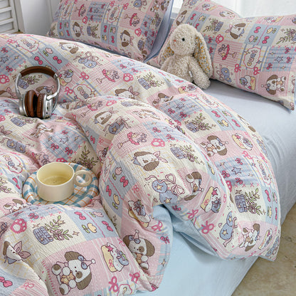 Playful Cartoon-Themed Quilt Set Homeandso 1792692868