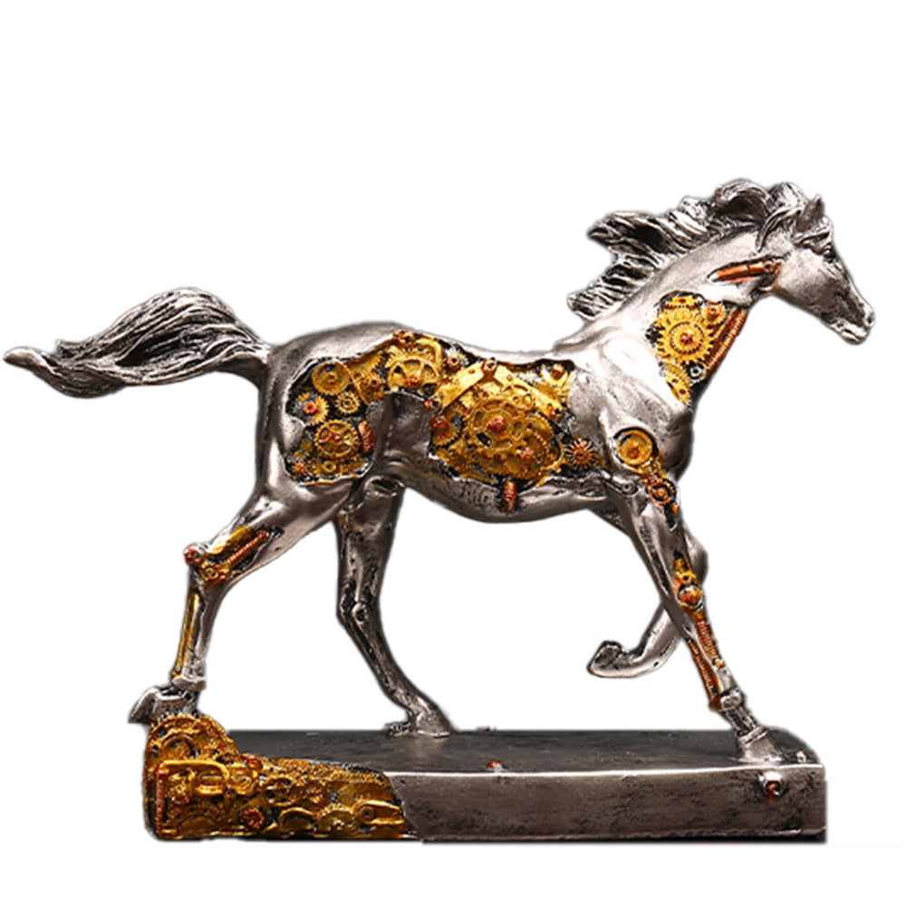 Steampunk Horse Sculpture Homeandso