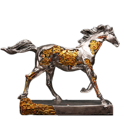 Steampunk Horse Sculpture Homeandso