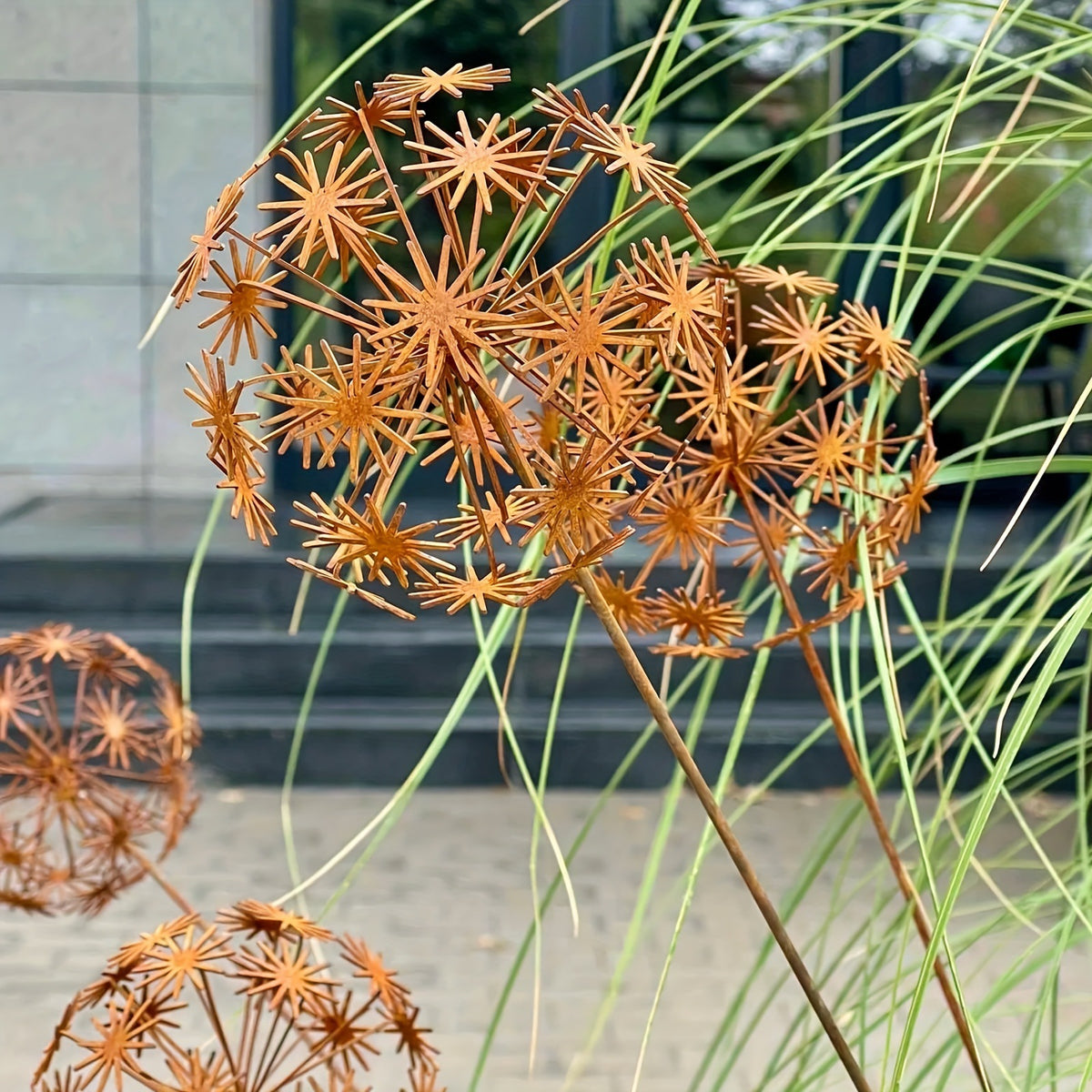 Decorative Garden Flower Stake Homeandso