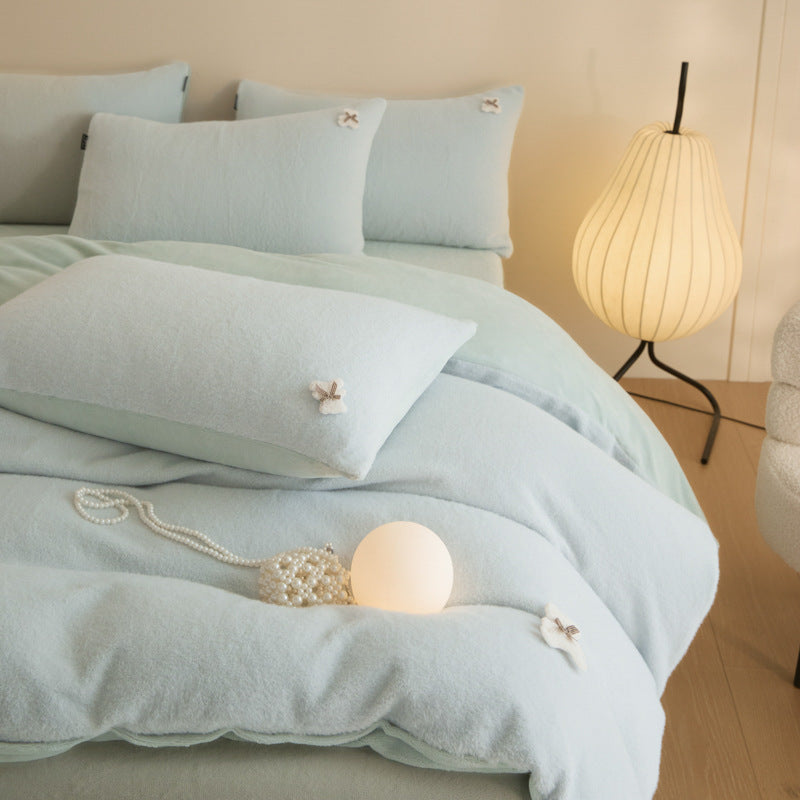 Cozy Decorative Comforter Set Homeandso