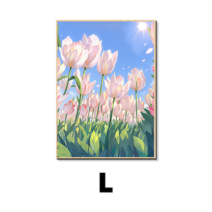 Floral Botanical Print Wall Art Homeandso