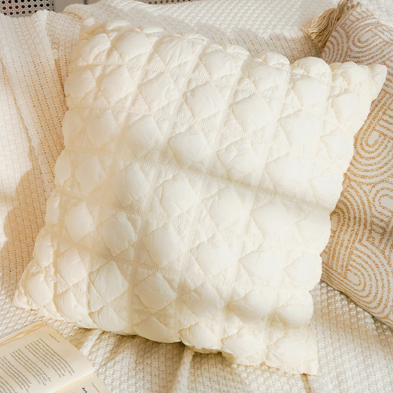 Abstract Textured Lumbar Pillow