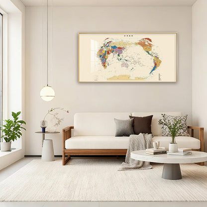 World Map Wall Art Homeandso