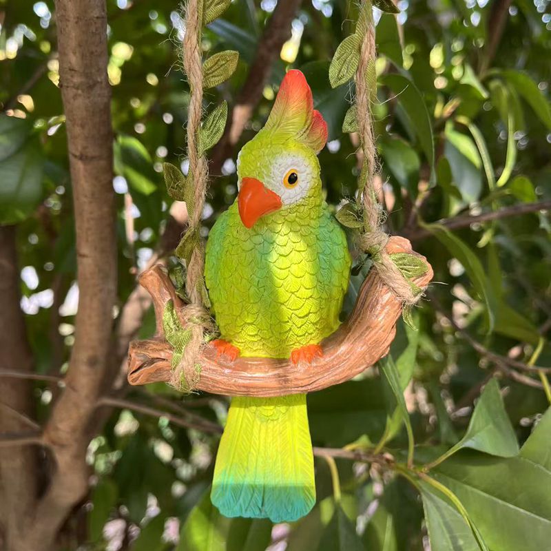 Decorative Parrot Sculpture Homeandso