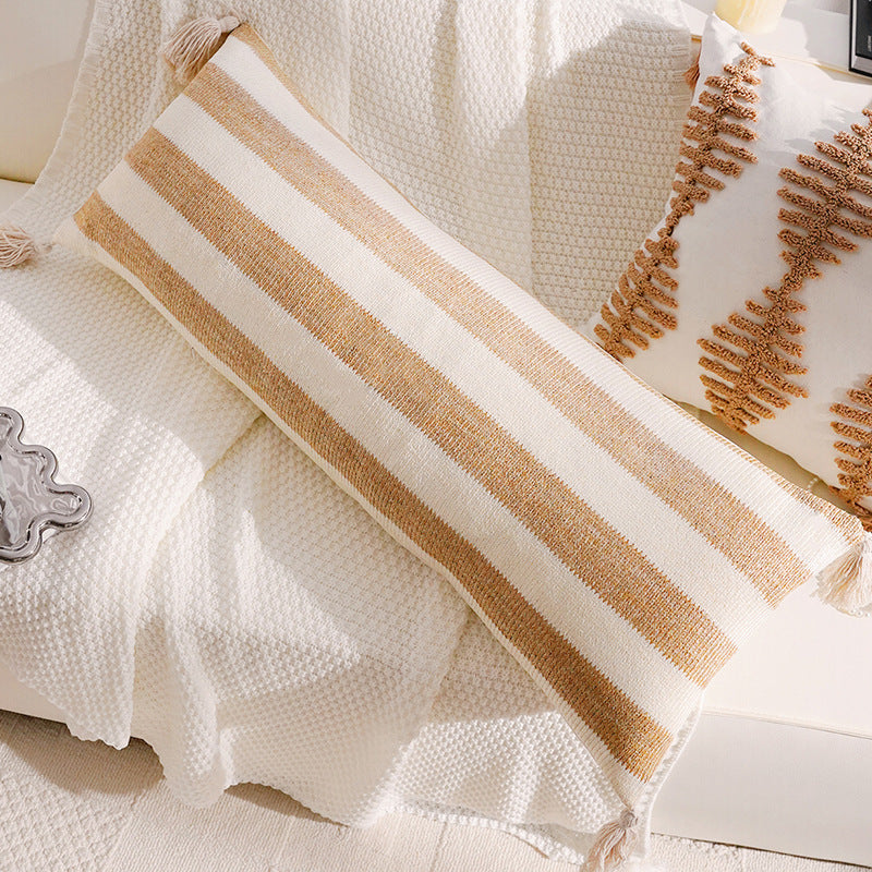 Long Sheep-Themed Decorative Pillow
