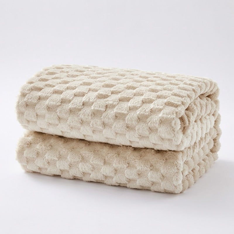 Pluche Met Textuur Deken