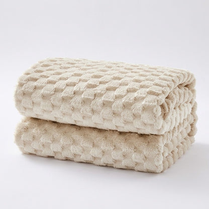 Pluche Met Textuur Deken