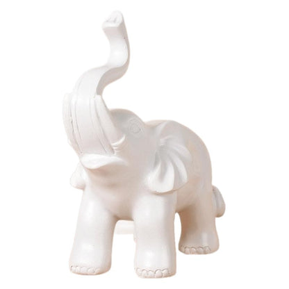 Decorative Black Elephant Figurine Homeandso