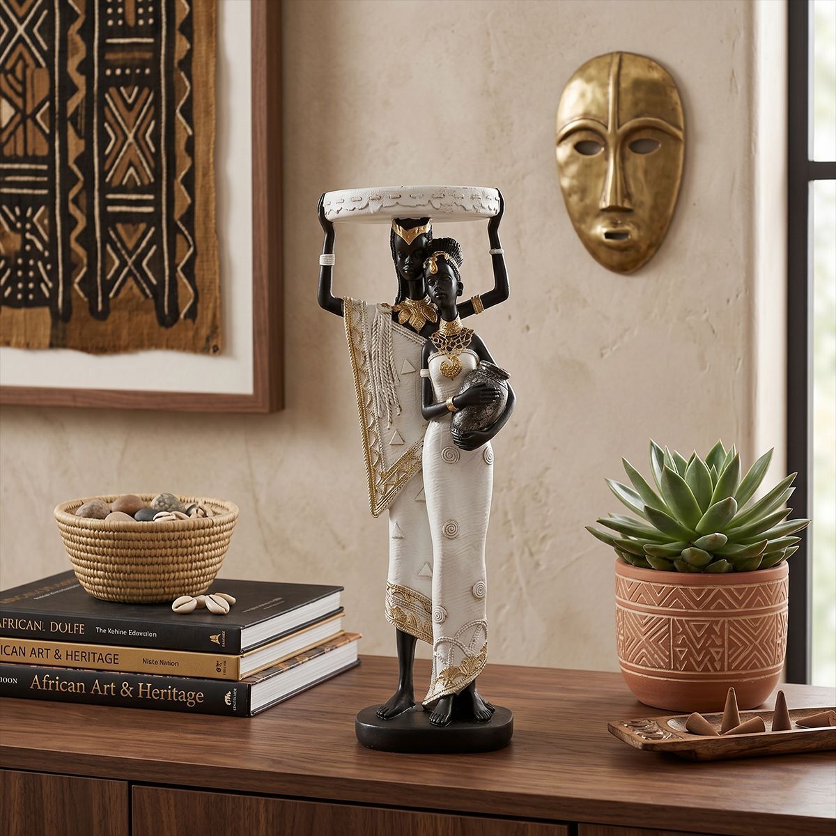 Women's Artistic Decorative Figurine