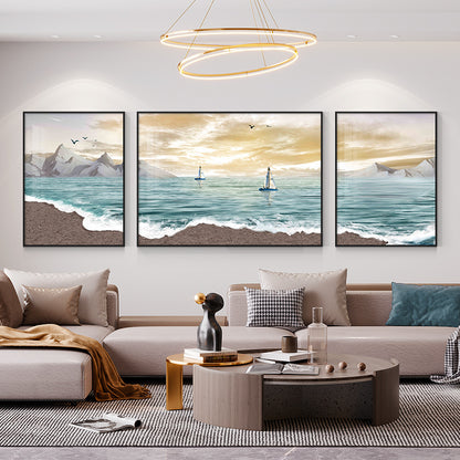 Coastal Serenity Canvas Wall Art Homeandso