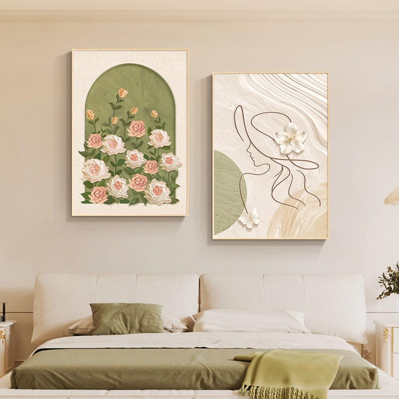 Elegant Framed Decorative Portrait Homeandso