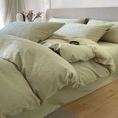 Textured Duvet Cover Set