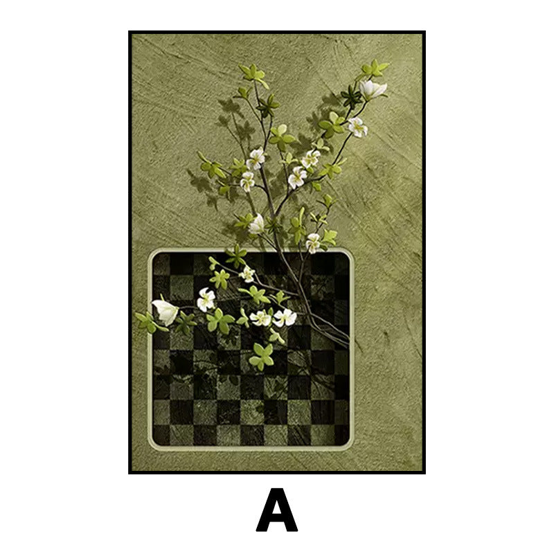 Abstract Floral Wall Art Piece Homeandso
