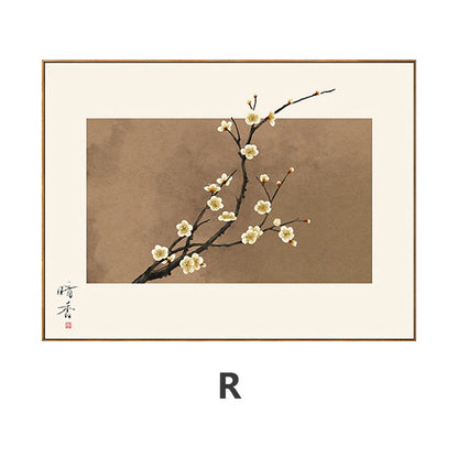 Elegant Framed Floral Blossom Art Print Homeandso