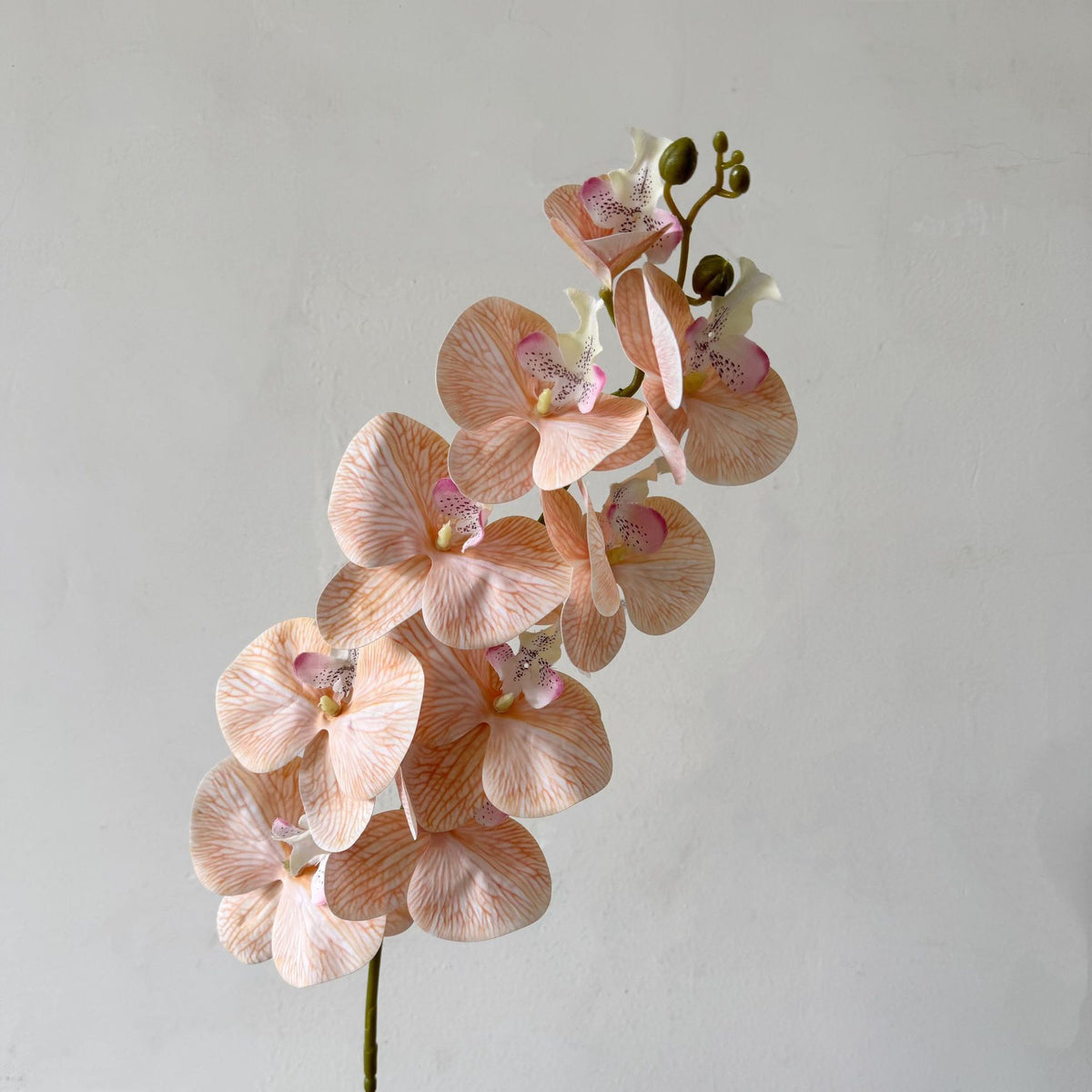 Elegant Faux Orchid Floral Stem