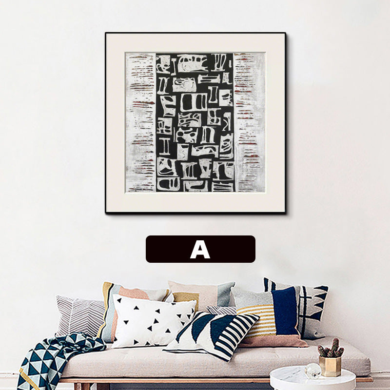 Abstract Patterned Framed Wall Art Homeandso