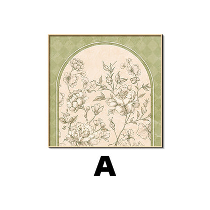 Floral Decorative Framed Artwork Homeandso