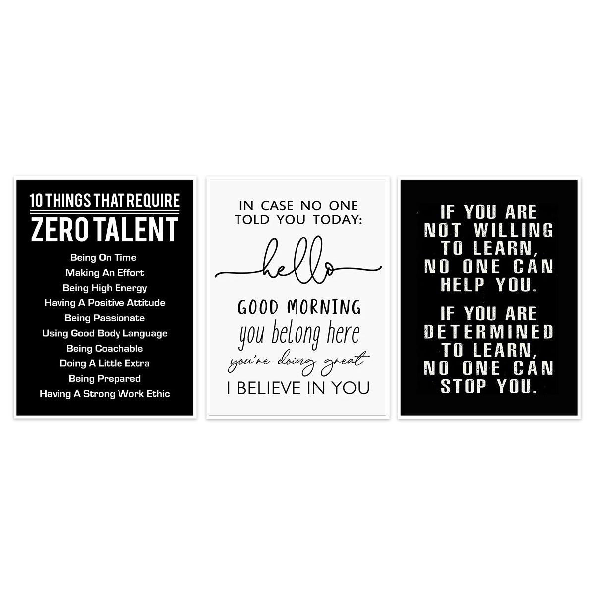 Inspirational Motivational Wall Art Collection Homeandso