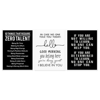 Inspirational Motivational Wall Art Collection Homeandso
