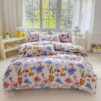 Luxury Floral Print Bedding Set