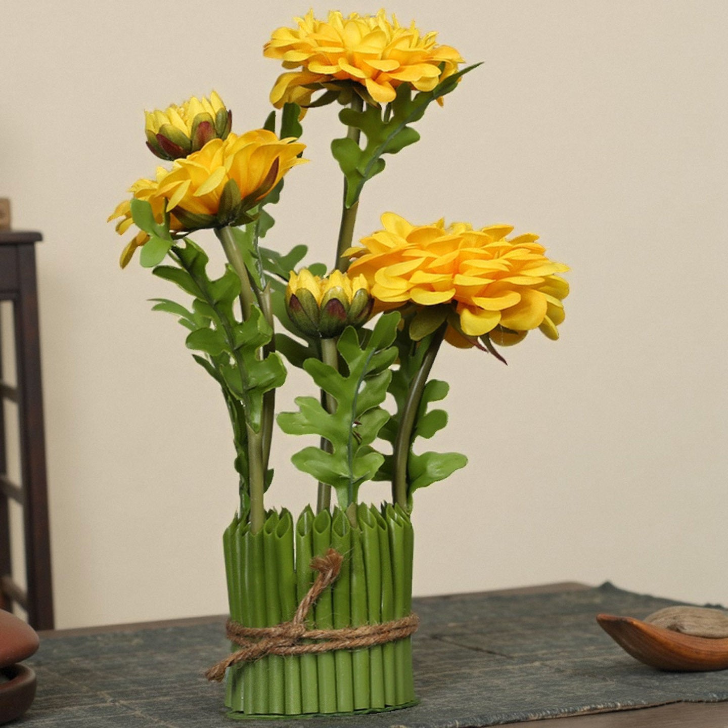 Home Decor Artificial Flower Arrangement Homeandso