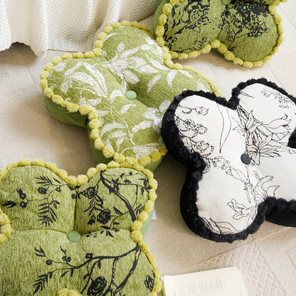 Decorative Floral Shaped Cushion
