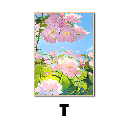Floral Botanical Print Wall Art Homeandso
